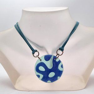 70s Pop Resin Necklace.